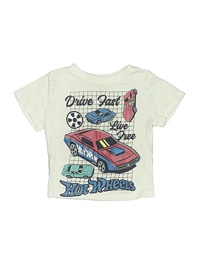 Pre-owned Mad Engine Kids' Short Sleeve T-shirt In Ivory