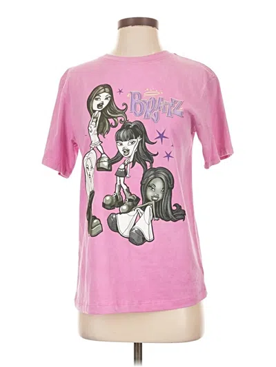 Pre-owned Mad Engine Short Sleeve T-shirt In Pink