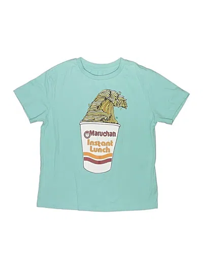 Pre-owned Mad Engine Kids' Short Sleeve T-shirt In Teal