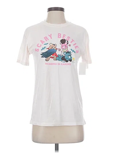 Pre-owned Mad Engine Short Sleeve T-shirt In White
