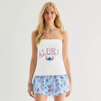 Mad Engine Stitch Tube Top Womens Juniors Stitch Tube Top In White