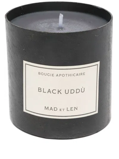 Mad Et Len Petits Papiers Scented Candle (300g) In Black