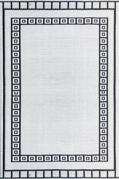 Mad Mats Border Black & White