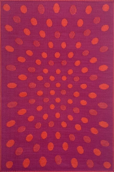 Mad Mats Dots Orange & Red
