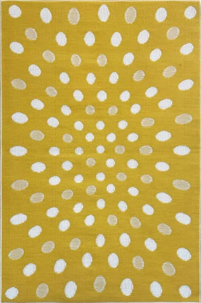 Mad Mats Dots Yellow & White