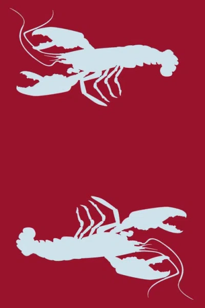 Mad Mats Double Lobster Red & Aqua