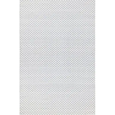 Mad Mats Gingham Handmade Looped/hooked White/gray Indoor / Outdoor Area Rug In White;gray