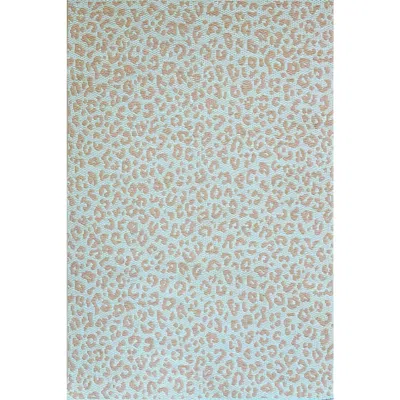 Mad Mats Leopard Silver & Sky