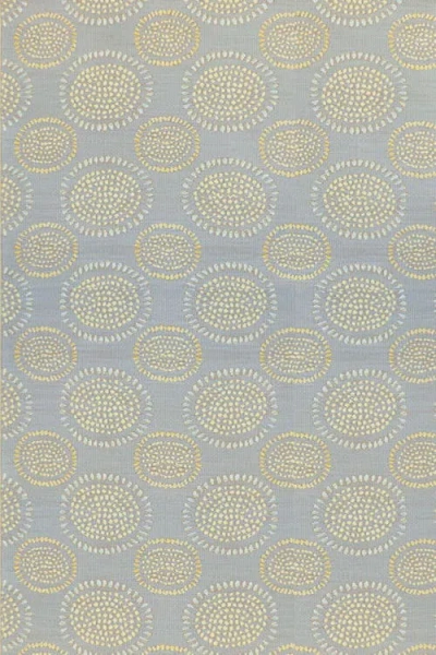 Mad Mats Molly Grey & Yellow Rug