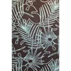 Mad Mats Palm Leaf Rug In Multi