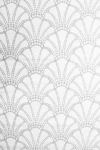 Mad Mats Scallop Stone White