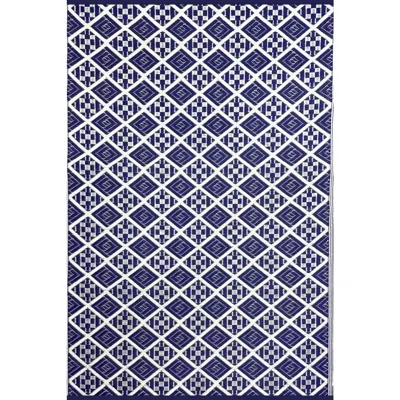 Mad Mats Scotch Rug In Blue