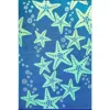 Mad Mats Starfish Blue & Green Rug