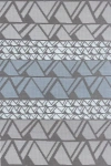 Mad Mats Zig Zag Grey In Multi
