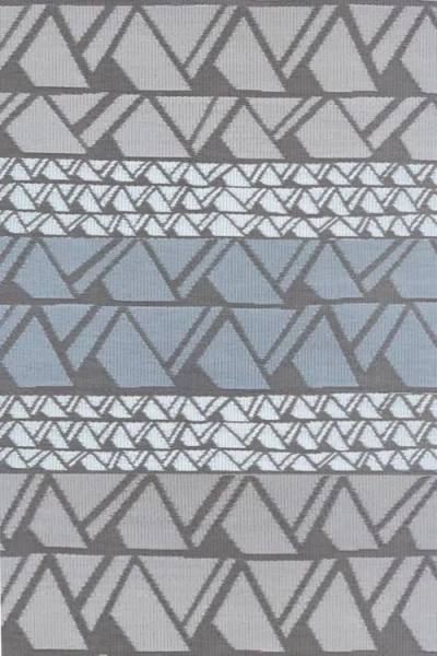 Mad Mats Zig Zag Rug In Multi
