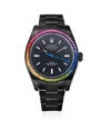 MAD PARIS CUSTOMISED ROLEX MILGAUSS RAINBOW 35MM