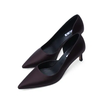 Mad Shoes Women's Brown Mad About Dark Chocolate Satin