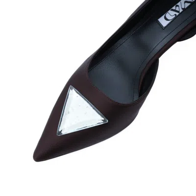 Mad Shoes Women's Brown Mad About Mirrors:  In Black