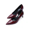 Mad Shoes Women's Red Mad About Burgundy Patent Leather Mini In Red