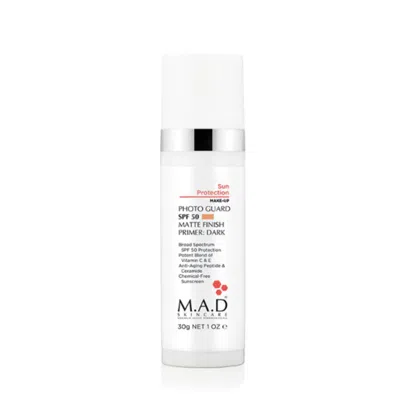 M.a.d. Skincare Ladies Photo Guard Spf 50 Matte Finish Primer 1 oz Dark Makeup 853676003574