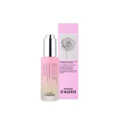 Madame D'alexis Pink Night Densifying And Anti Hair Loss Serum With Organic Floral Hydrosols And Probiotics