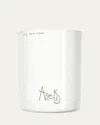 Madame Grey Arietis Zodiac Candle, 6.7 Oz. In White