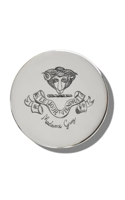 Madame Grey - English Pewter Lid - Silver