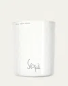 Madame Grey Scorpii Zodiac Candle, 6.7 Oz. In White