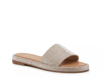 Madden Girl Addie Sandal In Gold