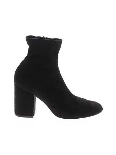 Pre-owned Madden Girl Ankle Boots In Black