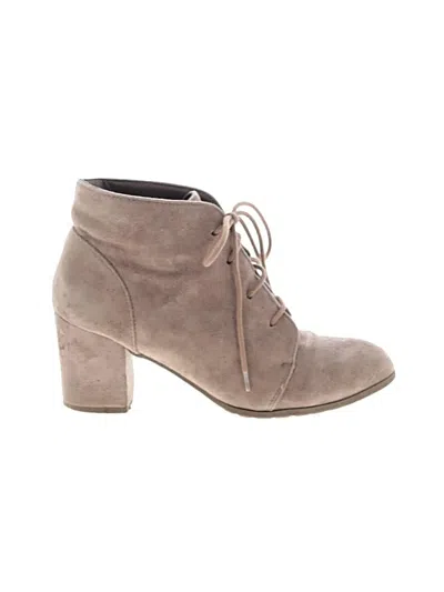 Pre-owned Madden Girl Ankle Boots In Brown