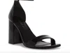 Madden Girl Winnii Womens Satin Block Heel In Black