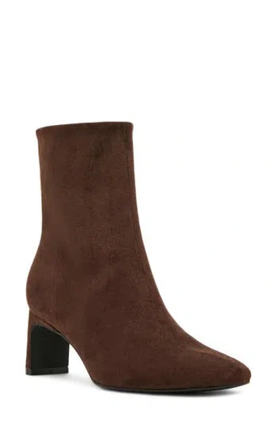 Madden Girl Art Faux Leather Bootie In Brown