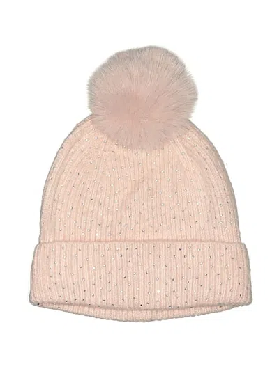 Pre-owned Madden Girl Beanie Hat In Pink
