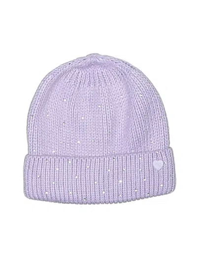 Pre-owned Madden Girl Beanie Hat In Purple