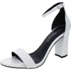 Madden Girl Beella Womens Dress Sandals In White