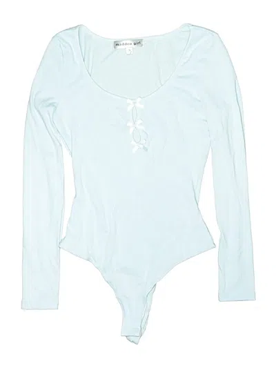Pre-owned Madden Girl Bodysuit In Blue