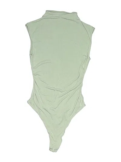 Pre-owned Madden Girl Bodysuit In Green