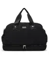 Madden Girl Bow Detail Zip Bottom Weekender Duffle Bag In Black