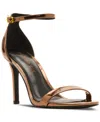 Madden Girl Brazen Two-piece Stiletto Dress Sandals In Gold