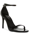 Madden Girl Brazen Womens Metallic Round Toe Heels In Black Patent