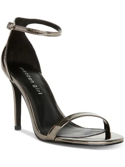 Madden Girl Brazen Two-piece Stiletto Dress Sandals In Black