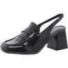 Madden Girl Britanna Womens Patent Loafer Heels