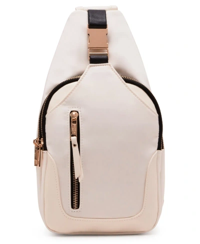 Madden Girl Brooke Small Sling Bag In Cream