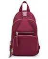 Madden Girl Brooke Small Sling Crossbody Bag In Burgundy