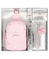 Madden Girl Brooke Small Sling Crossbody Bag In Pink