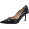 Madden Girl Brynnn Womens Patent Padded Insole Pumps In Black