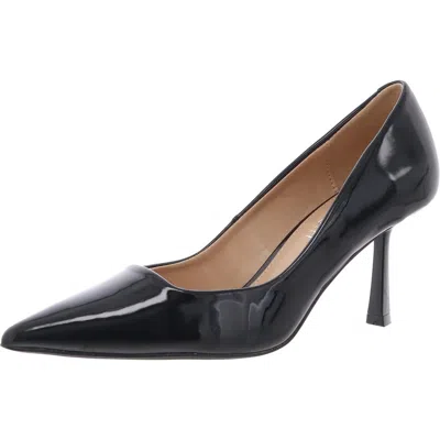 Madden Girl Brynnn Womens Patent Padded Insole Pumps In Black