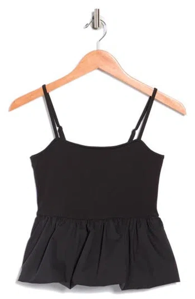 Madden Girl Bubble Hem Camisole In Black