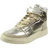 Madden Girl By Steve Madden Adorree Womens Faux Leather High Top Fashion Sneakers